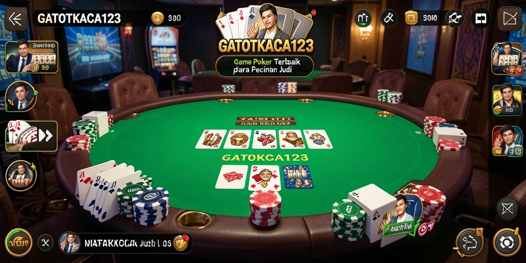 Tampilan gameplay seru dari GATOTKACA123 yang menarik untuk dimainkan.