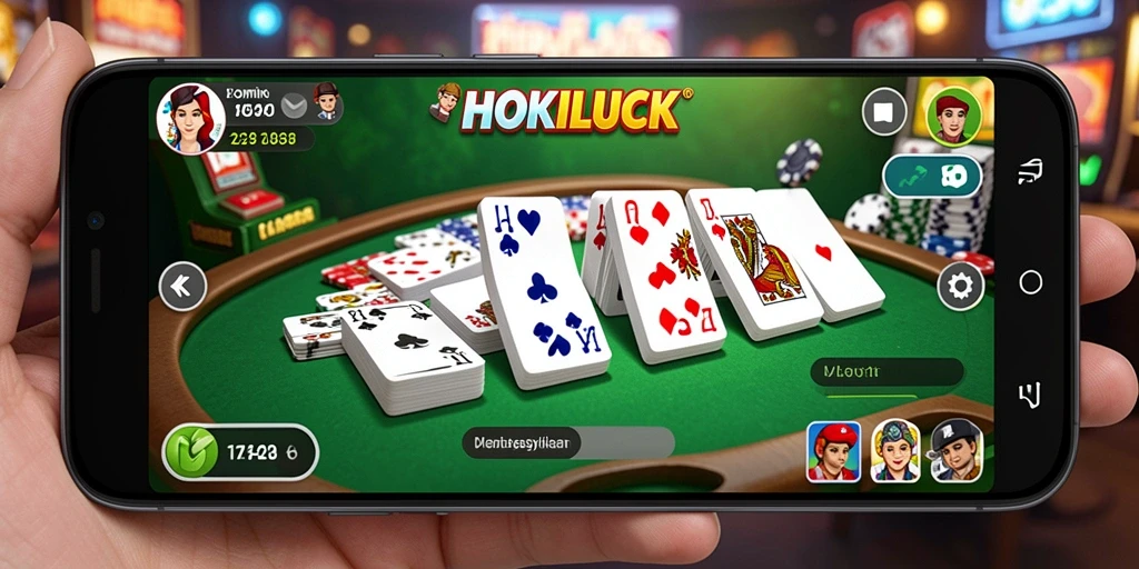 Tampilan permainan HOKILUCK yang menarik dan interaktif.