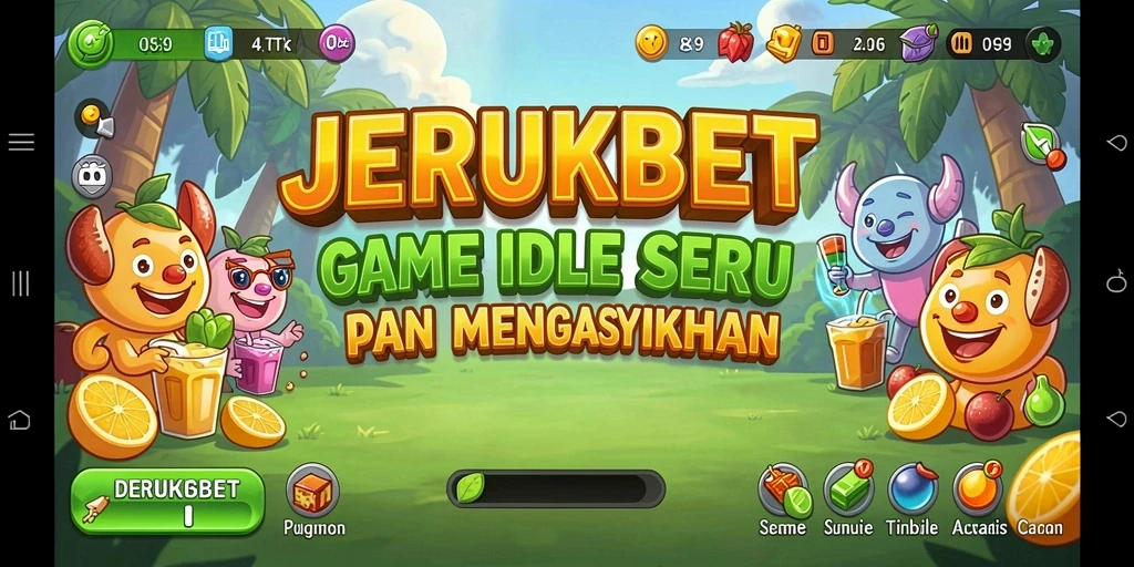 Gameplay JERUKBET yang menenangkan dan mengasyikkan.