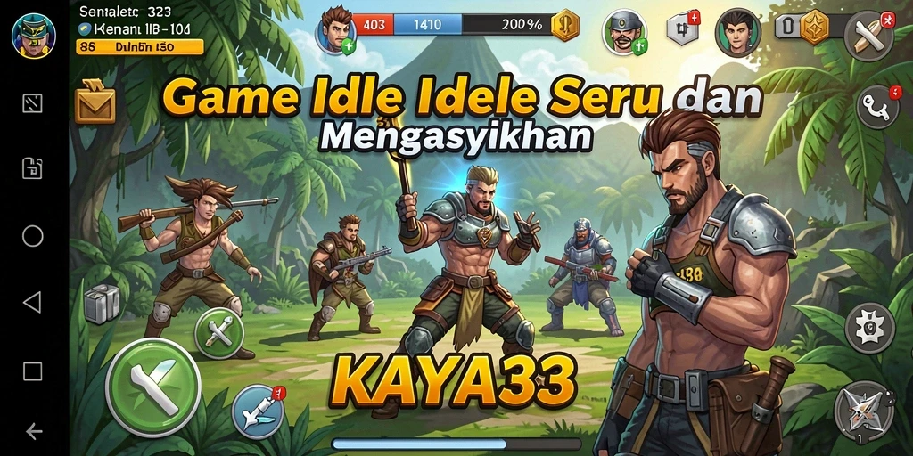 Tampilan gameplay KAYA33 yang menarik dan penuh warna.