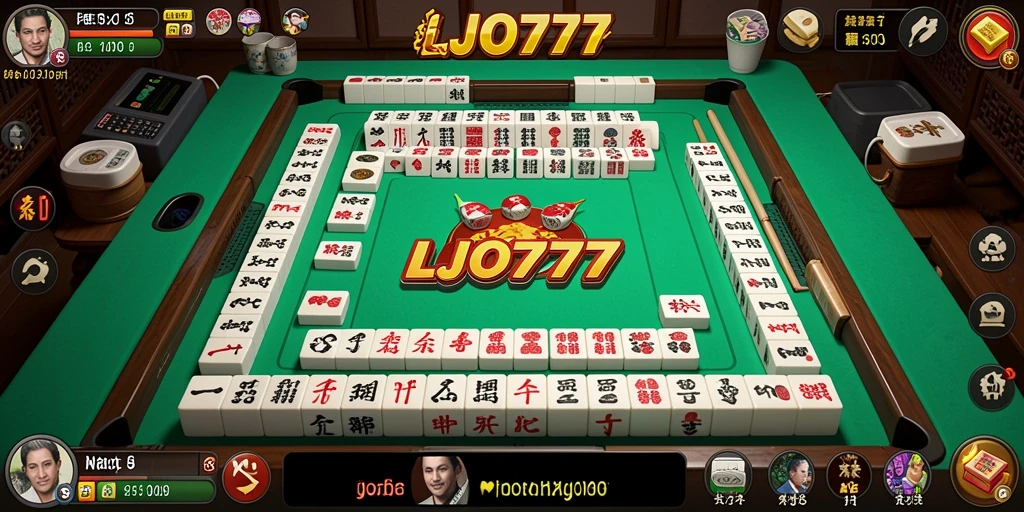 Gameplay Mahjong yang menarik dan menantang dalam LJO777.