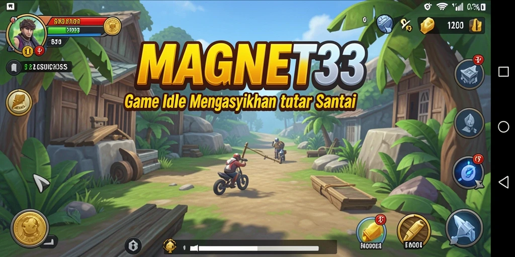 Tampilan gameplay MAGNET33 yang sederhana dan menarik.