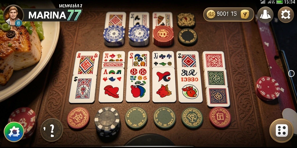 Tampilan gameplay yang mengasyikkan di MARINA77.