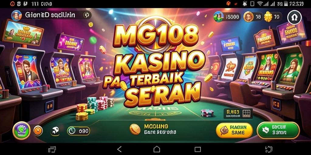 Tampilan menarik dari gameplay MG108 yang seru.