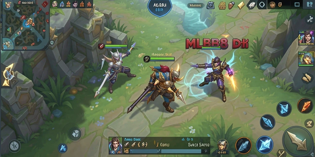 Screenshot gameplay MLBB8 menunjukkan aksi seru dalam permainan Casual.