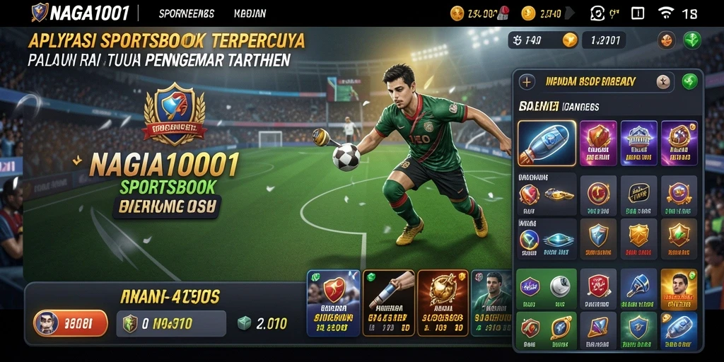 Tampilan gameplay NAGA1001 dengan berbagai pilihan taruhan.
