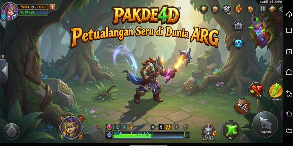 Tampilan menakjubkan dari gameplay ARPG PAKDE4D.