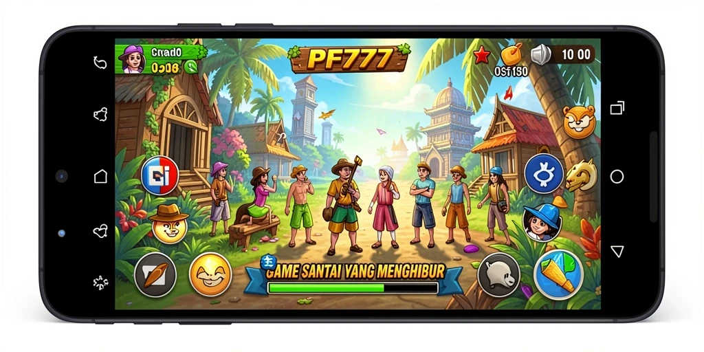 Gameplay PF777 yang mengasyikan dengan berbagai level menarik.