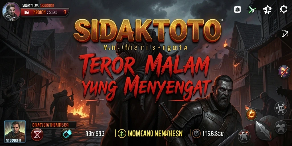 Tangkapan layar <strong>SIDAKTOTO</strong> menampilkan suasana Horror yang mencekam dan gameplay mendebarkan.