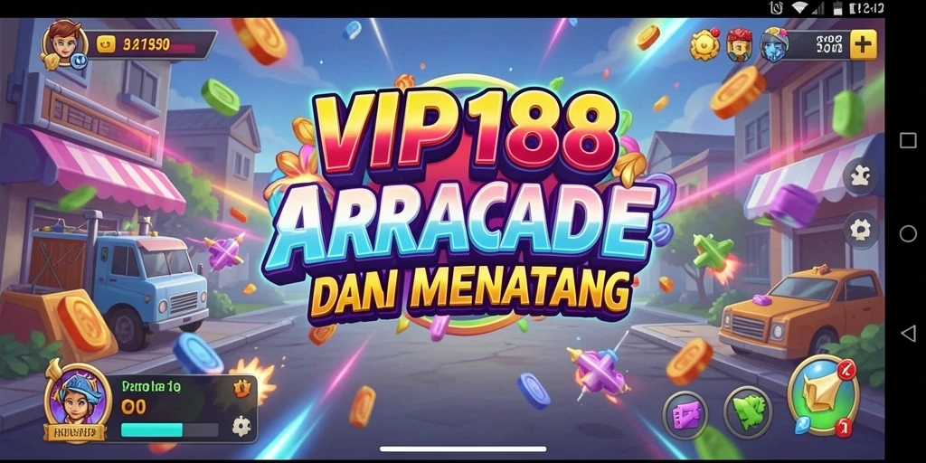 Tampilan gameplay seru dan penuh aksi dari VIP188.